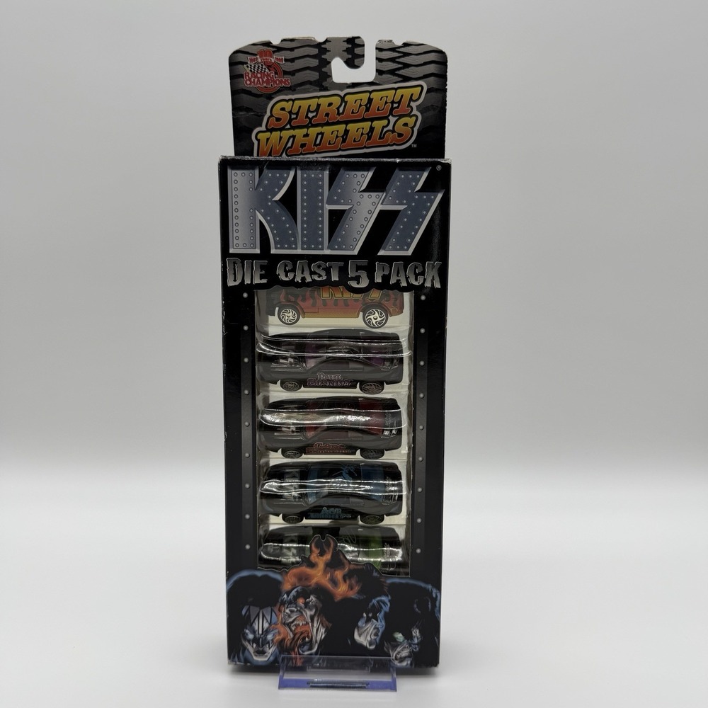 KISS Racing Champions‎ Street Wheels 5 Pack 1:64 Die Cast 1999